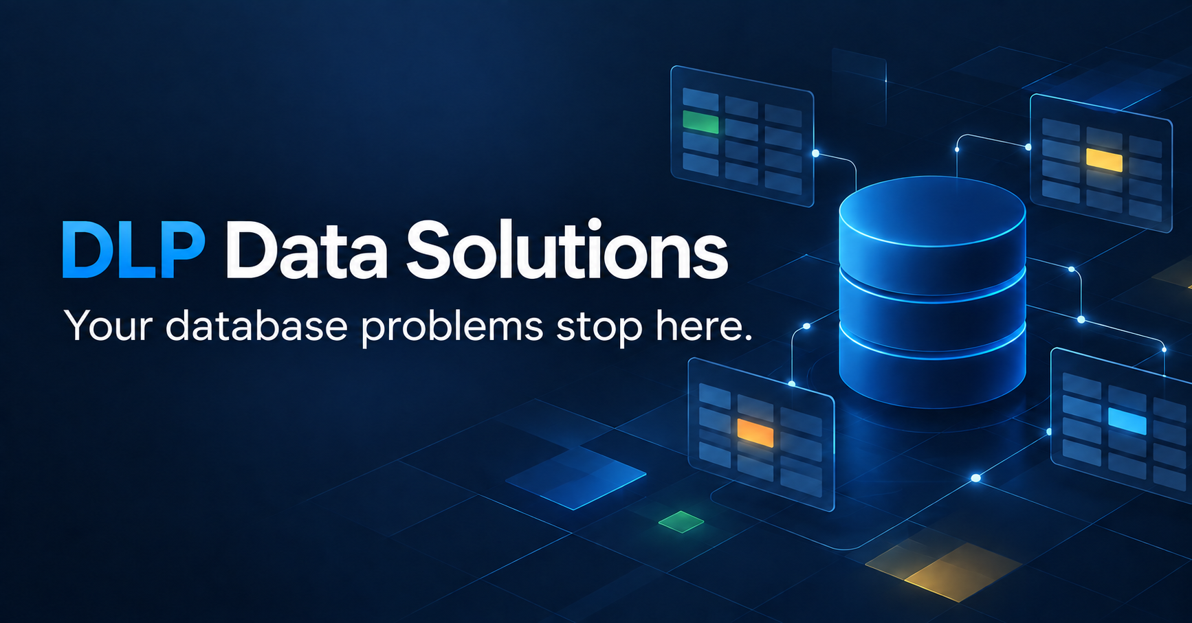 DLP Data Solutions — Your database problems stop here.
